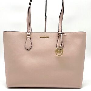 Michael Kors Sheila Large Signature Logo Tote Bag - Powder Blush